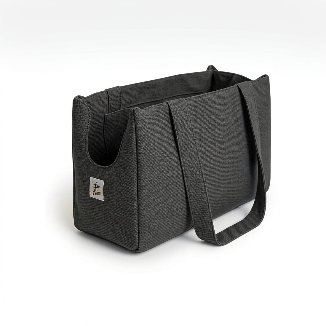 Borsa Trasportino Waterproof Everyday Antracite Leo & Luna