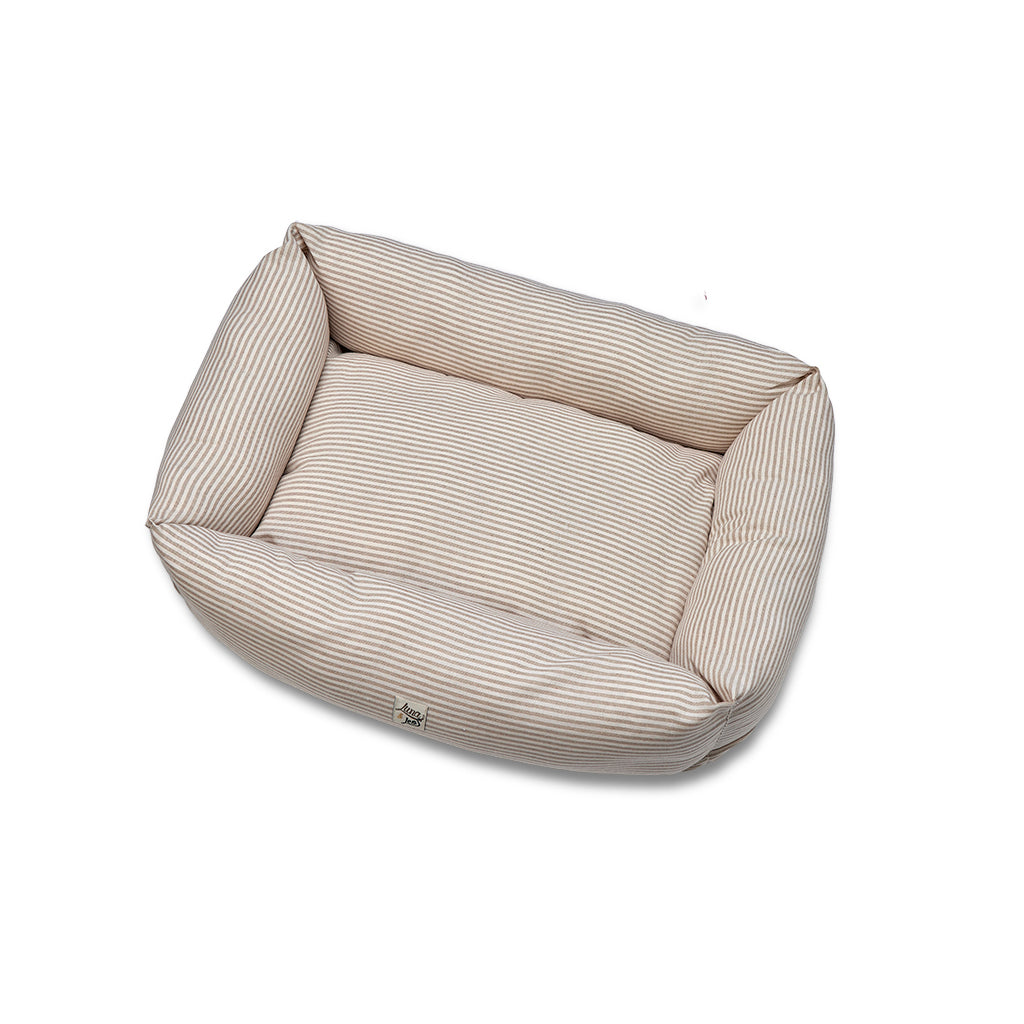 Divanetto Cotone Righe Beige