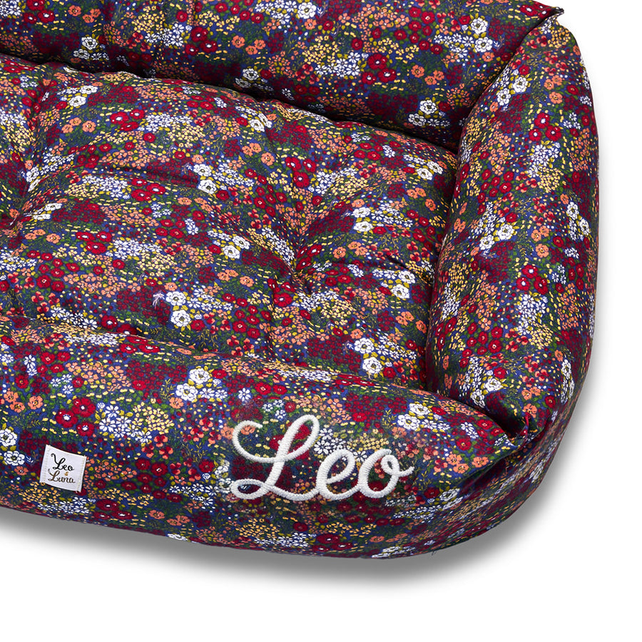 Divanetto Cotone Panama Liberty Floreale