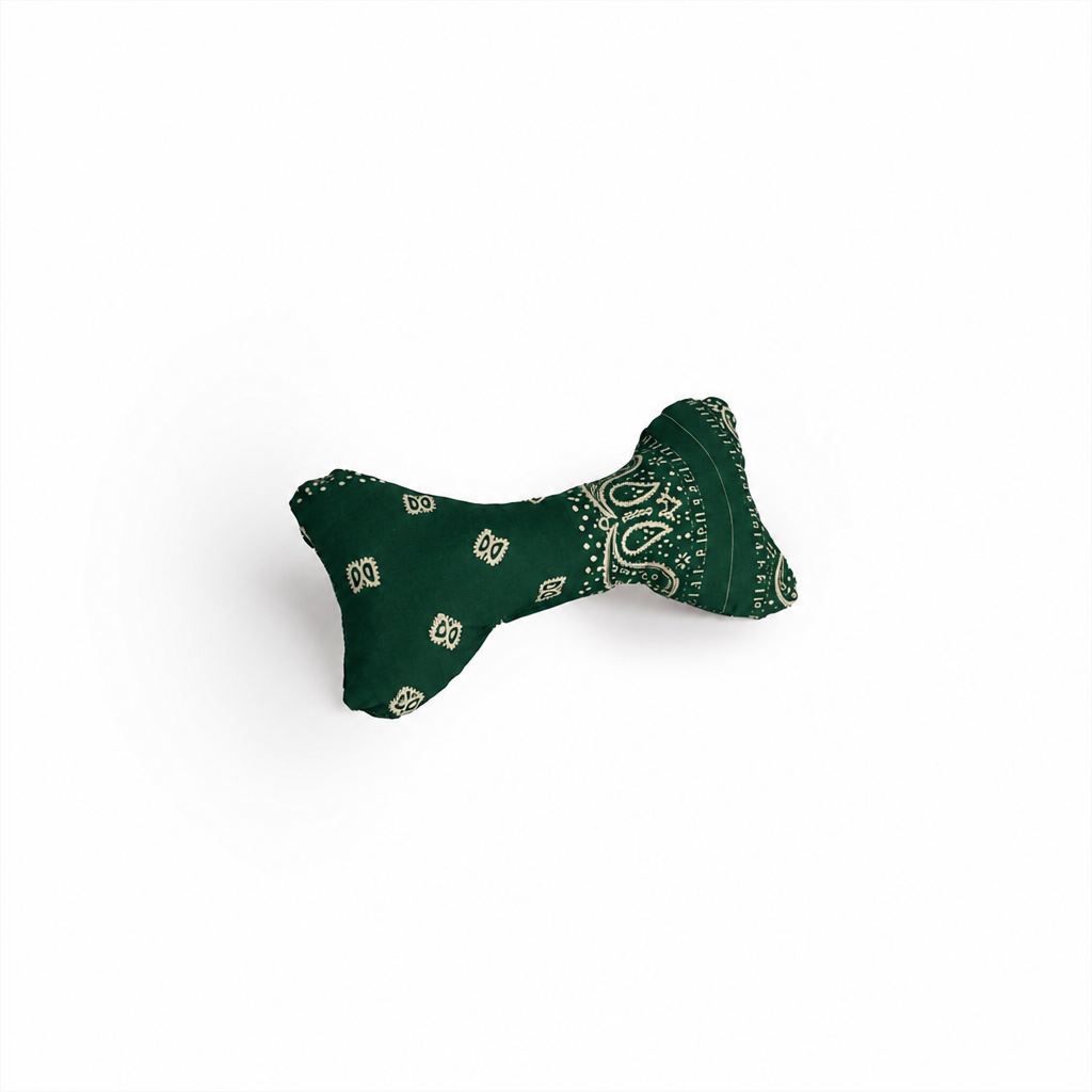 Gioco Osso Cotone Premium Bandana Verde