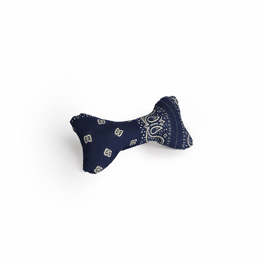 Gioco Osso Cotone Premium Bandana Navy