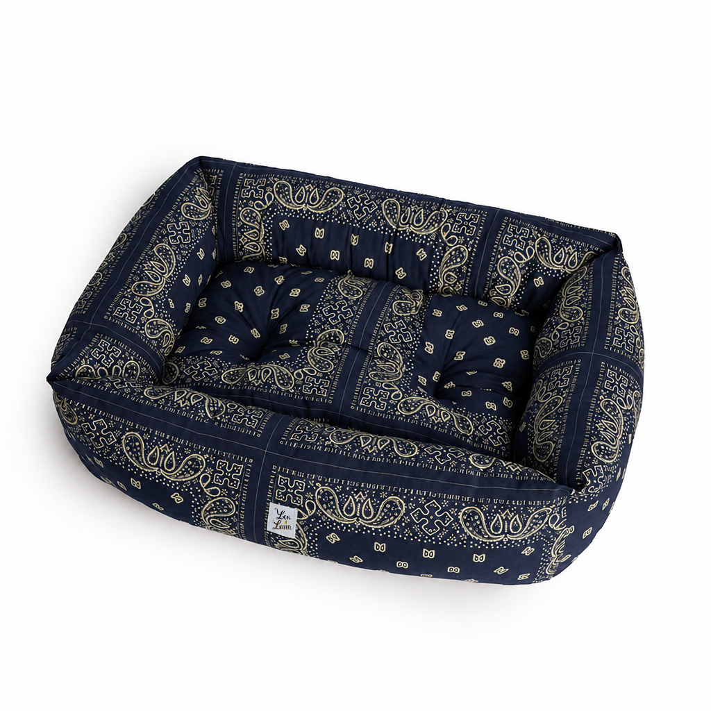Divanetto Cotone Premium Bandana Navy