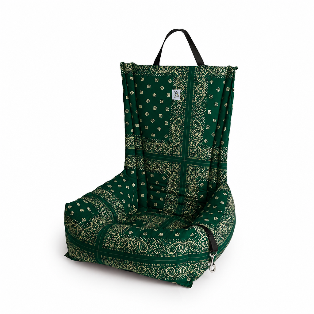 Mattias car seat (soft touch) green