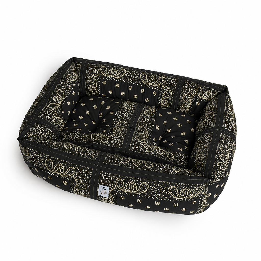 Divanetto Cotone Premium Bandana Grigio Scuro