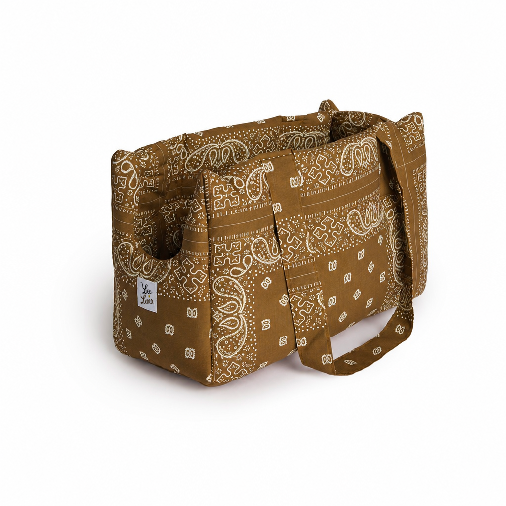 Borsa Cotone Premium Bandana Beige