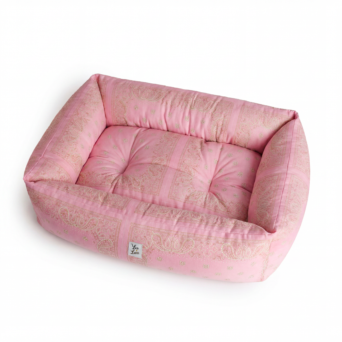 Divanetto Cotone Premium Bandana Rosa
